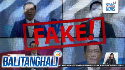 Deepfake ang tawag sa mga pinekeng video, litrato, o audio gamit ang artificial intelligence o A.I. | Balitanghali