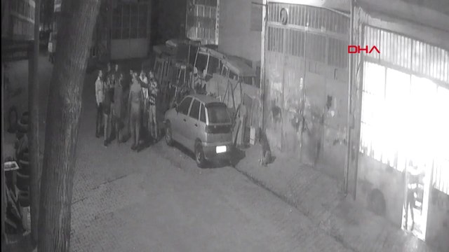 Fırıncının öldürüldüğü bıçaklı kavga anları kamerada