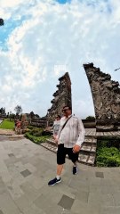 Gapura Candi Bentar Pura Ulun Danu Beratan, Bedugul, Tabanan, Bali