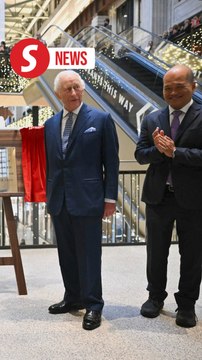 Britain's King Charles visits Xmas markets at M'sian-owned Battersea Power Station