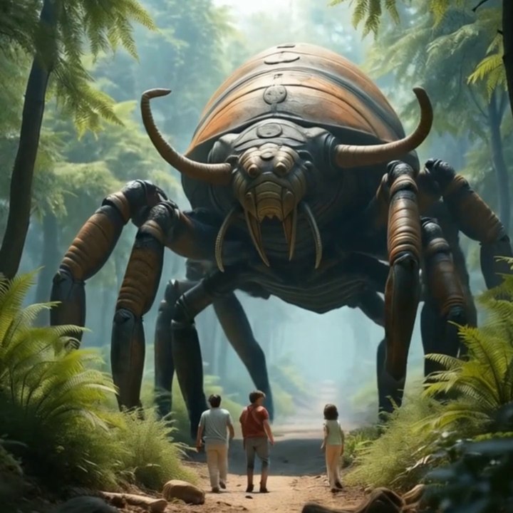 Giant Creatures 🦑🏃Run! 🦀Giant creatures Sea