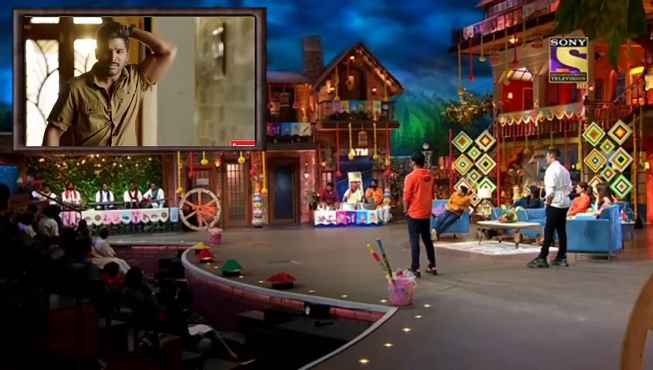 Kapil Sharma Show - Allu arjun comedy
