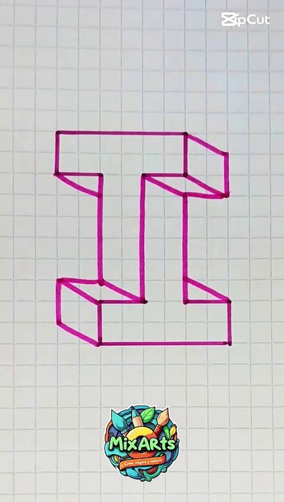 💡 Una idea simple puede transformarse en algo mágico. #SimpleToMagical #DrawingTricks #ArtJourney #MixArts