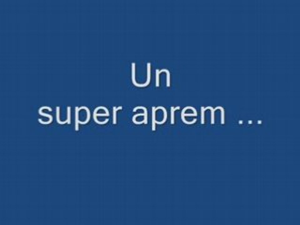 Bon aprem avec charles