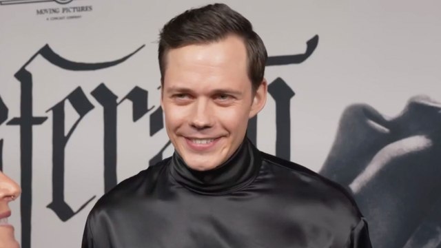 Bill Skarsgård Says He's Excited for This Beast to be Unleashed at 'Nosferatu' Premiere | THR Video