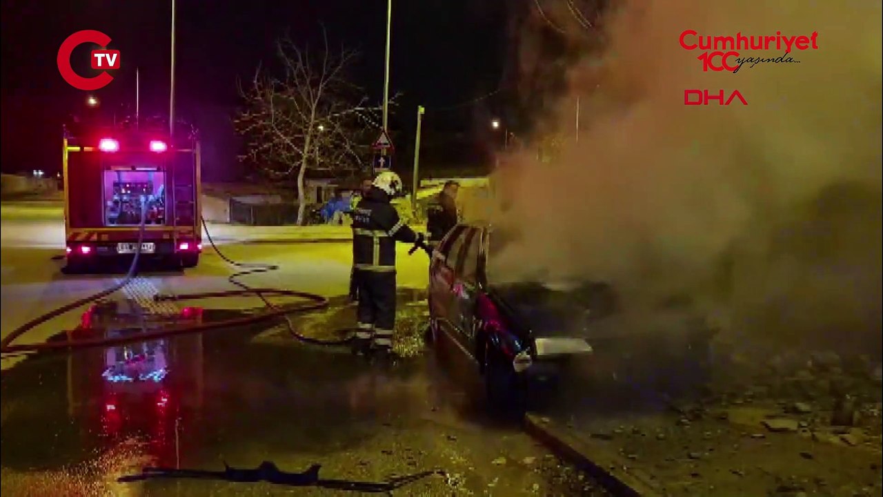 Edirne'de korkunç olay... Kaza sonrası otomobil alev aldı: 4 kişi hayatını kaybetti!