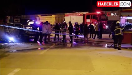 Edirne'de Yanan Otomobilde 4 Genç Hayatını Kaybetti