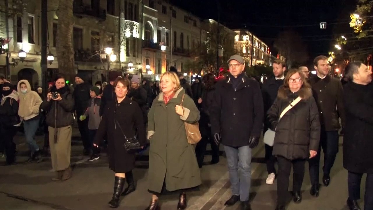 Proteste in Georgien gehen in dritte Woche