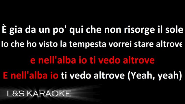 thasup, Mara Sattei - Posto Mio (L&S KARAOKE)