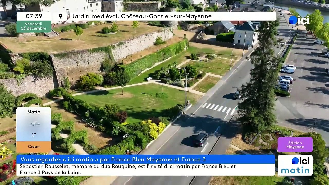 13/12/2024 - ICI Matin France Bleu Mayenne en vidéo