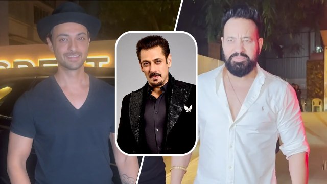 Salman Khan's Starry Family: Shera & Aayush Sharma Snapped With Full Swag In The City