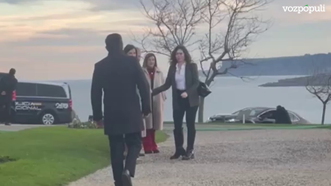 La llegada de Ayuso a la Conferencia de Presidentes