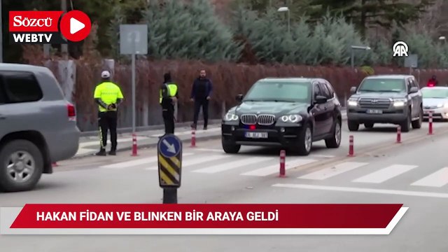 Dışişleri Bakanı Hakan Fidan ile ABD Dışişleri Bakanı Antony Blinken bir araya geldi