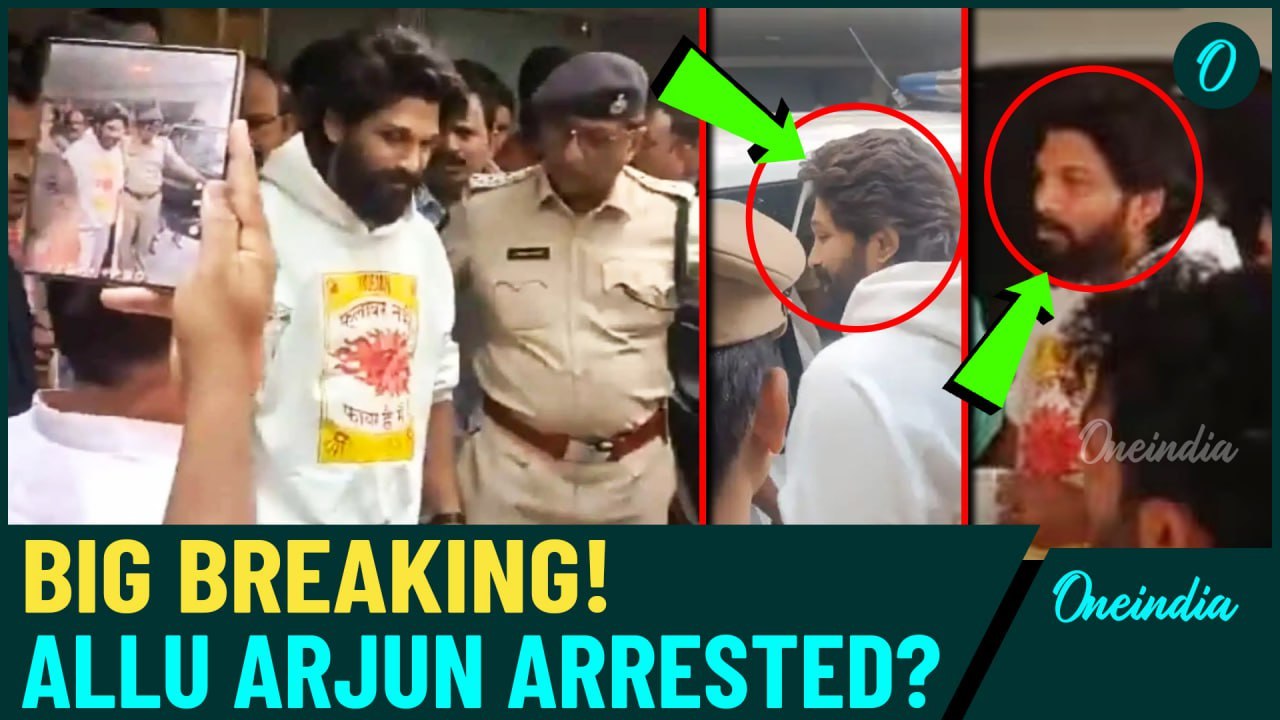 Allu Arjun 'Nabbed by Police' Following Deadly Stampede at Pushpa 2 Premiere in Hyderabad | Details