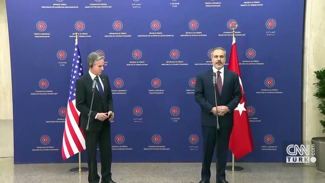 SON DAKİKA... Dışişleri Bakanı Hakan Fidan, ABD'li mevkidaşı Blinken ile görüştü! Önceliğimiz Suriye'de istikrar