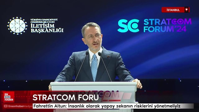 Fahrettin Altun: İnsanlık olarak yapay zekanın risklerini yönetmeliyiz