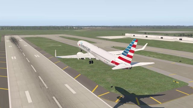 Resplendent Takeoff: American Boeing 737 at Tampa International Airport (TPA), Tampa, USA #aviation