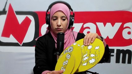 زينب بن محمد تحكيلنا قصة غرامها بالنقش على جميع انواع المحامل