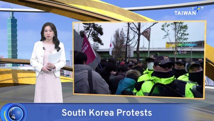 South Korean Protesters Clash With Police After President's Remarks