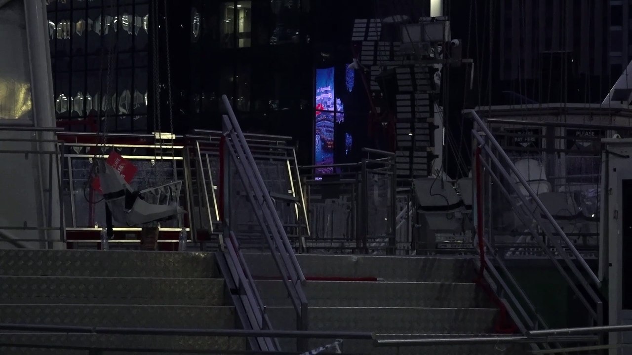 Two people taken to hospital after fairground ride ‘dropped to ground’