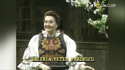 Valeria Peter Predescu - Ce stai, bade, suparat (Popasuri folclorice - TVR - 2008)