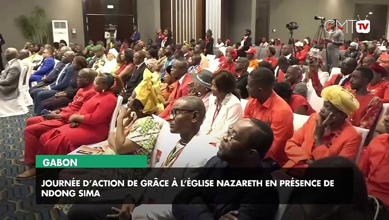 [#Reportage] Gabon : journée d’action de grâce à l’église Nazareth en présence de Ndong Sima