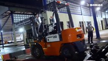 TESTIMONI DAN PENGIRIMAN BOMAC FORKLIFT 2 TON, RD20M BTX2 - MAKO POLISI UDARA, TANGERANG SELATAN