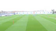 Entrenamiento Real Madrid previo a visitar al Rayo Vallecano