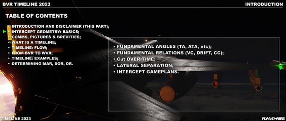 Introduction and Disclaimer  - Ch 1 - BVR Timeline