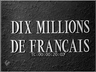 1958 - 10 Millions de Français en Algérie