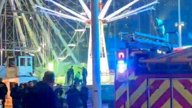 Witnesses describe terrifying Christmas fairground ride collapse