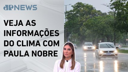 Chuvas dominam maior parte do Brasil nesta sexta (13) | Previsão do Tempo