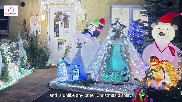 Auden Mead Lights SEND Display in Bristol is unlike any other Christmas display in the UK