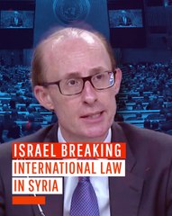 Israel Breaking International Law in Syria