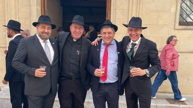 Jordi Berenguer, Pte Cofradía de Santa Llúcia de Banyeres, en Radio Villena