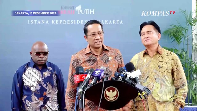 Presiden Prabowo Panggil Yusril hingga Menkum Supratman ke Istana, Bahas Apa?