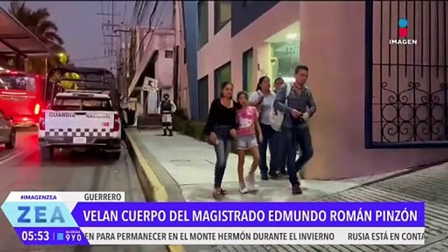 Velan el cuerpo del magistrado Edmundo Román Pinzón