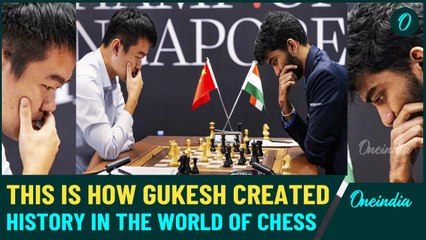 Gukesh's Unwavering Focus & Strategic Brilliance Crowns him as the Youngest World Chess Champion!
