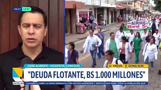 Concejal Alberti se refirió a las deudas de la Alcaldía de Santa Cruz de la Sierra