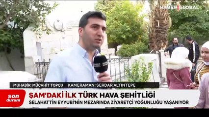 Şam'daki ilk Türk hava şehitliği