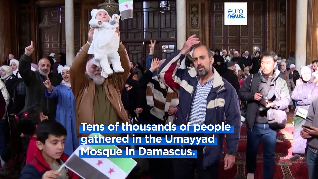 First Friday prayers held in Syria since fall of al-Assad