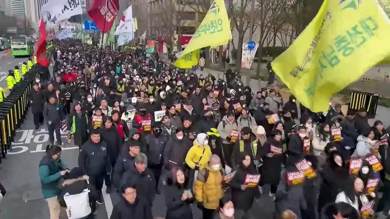 Las protestas contra Yoon Suk-yeol no se detienen en Corea del Sur