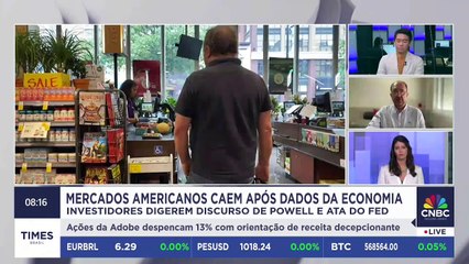 Economista analisa queda dos mercados nos EUA após divulgação dos dados econômicosEconomista analisa queda dos mercados nos EUA após divulgação dos dados econômicos