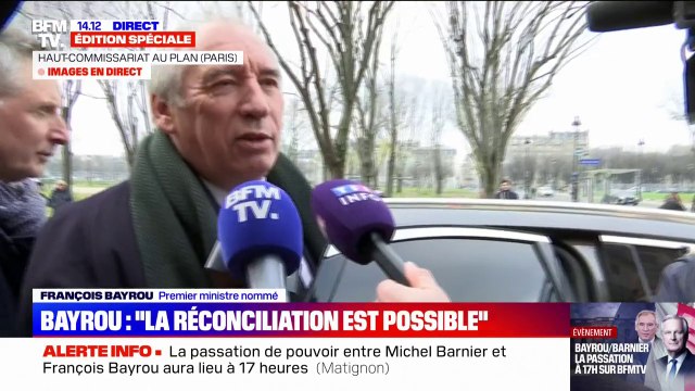 Enfin, les ennuis commencent : François Bayrou cite François Mitterrand pour ses premiers mots en tant que Premier ministre