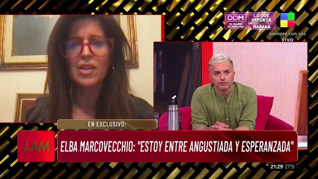 Elba Marcovecchio habló sobre la salud de Jorge Lanata
