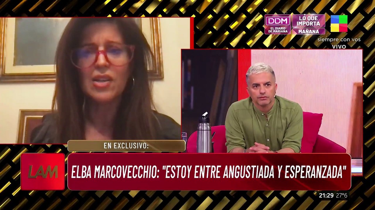 Elba Marcovecchio habló sobre la salud de Jorge Lanata
