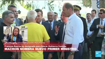 Informe desde París: Macron nombra a François Bayrou, aliado centrista, como nuevo primer ministro