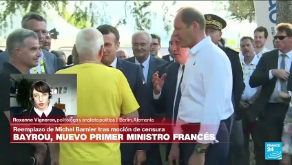 Roxxane Vigneron: “Macron mostró que no está interesado en lo que sucede políticamente en Francia”