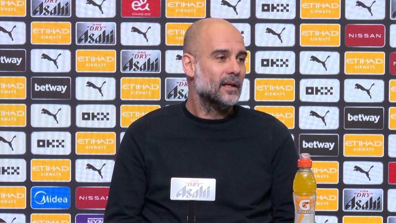 Pep Guardiola: "Ahora mismo no podemos competir, podemos sobrevivir"