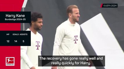 Kompany gives Kane return date for Bayern